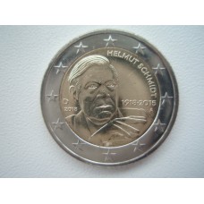 2018-Saksamaa   Helmut Schmidt 100 