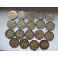  19 Saksamaa 2 eurost (ringlusest)