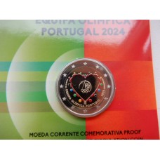 2024-Portugal Portugali olümpiatiim Pariis 2024 (PROOF),värviline