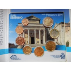 San Marino eurokomplekt 2014 originaalpakend