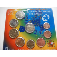 Hispaania eurokomplekt 2011 originaalpakend!