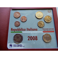 Itaalia eurokomplekt 2008 originaalpakend