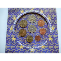 Prantsusmaa eurokomplekt 2002 originaalpakend 