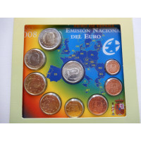 Hispaania eurokomplekt 2008 originaalpakend! ANDALUCIA