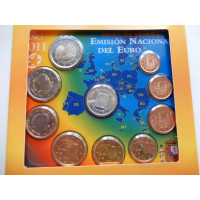 Hispaania eurokomplekt 2011 originaalpakend! CATALUNA