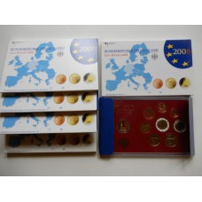 Saksamaa eurokomplekt 2008-ADFGJ-5X5,88 -PROOF