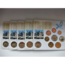 Saksamaa eurokomplekt 2007-ADFGJ-5X5,88 -UNC