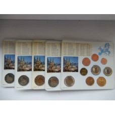 Saksamaa eurokomplekt 2011-ADFGJ-5X5,88 -UNC