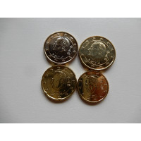 Belgia 10,20,50 senti ja 1 euro 2011