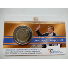 2014-Holland Willem-Alexander ja Beatrix Mündikaart