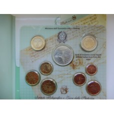 Itaalia eurokomplekt 2004 originaalpakend!+HÕBE