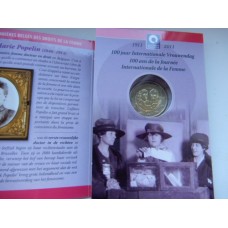 2011-Belgia Rahvusvaheline naistepäev 100 (mündikaart)