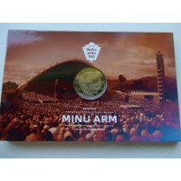 2019-Estonia   150th anniversary of the first Estonian Song Festival (coin card)
